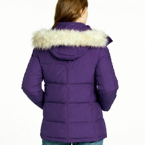 L.L. Bean Women's Ultrawarm Down Jacket In Purple Size S - Picture 2 of 9